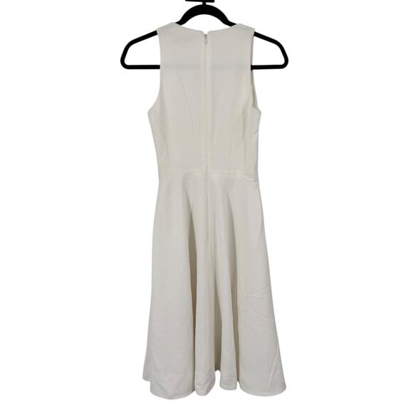 Dress the Population Catalina crepe cocktail dress off white X-Small XS - Picture 5 of 8